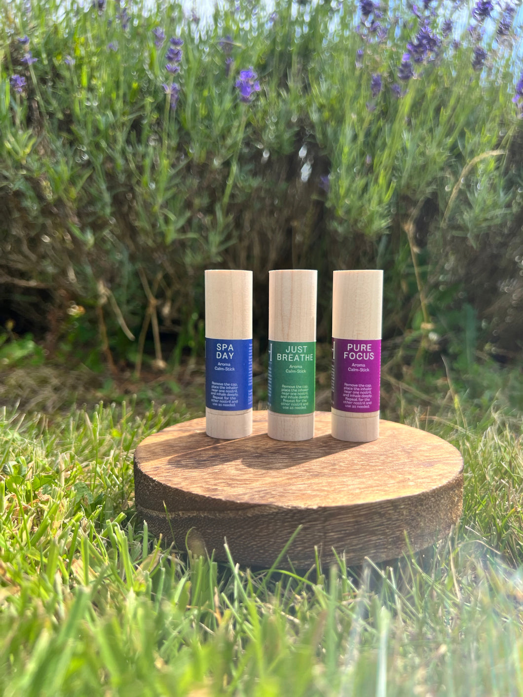 Aroma Calm Stick - Wooden refillable inhaler